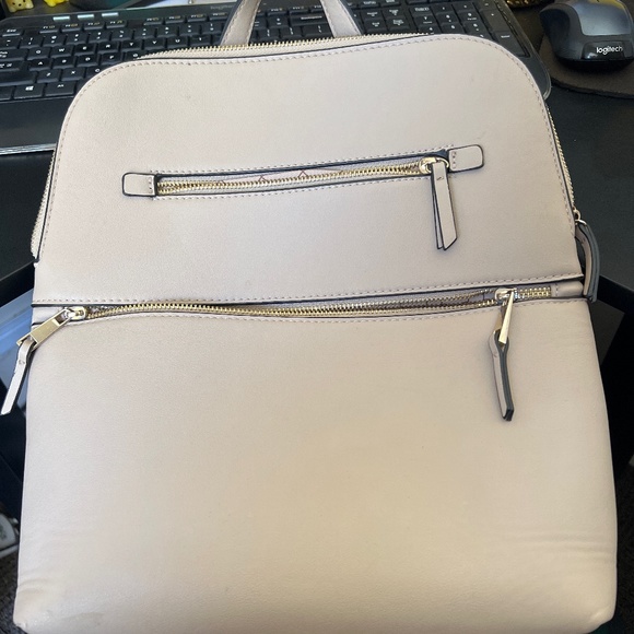 Kelly & Katie Handbags - Taupe Kelly and Katie backpack